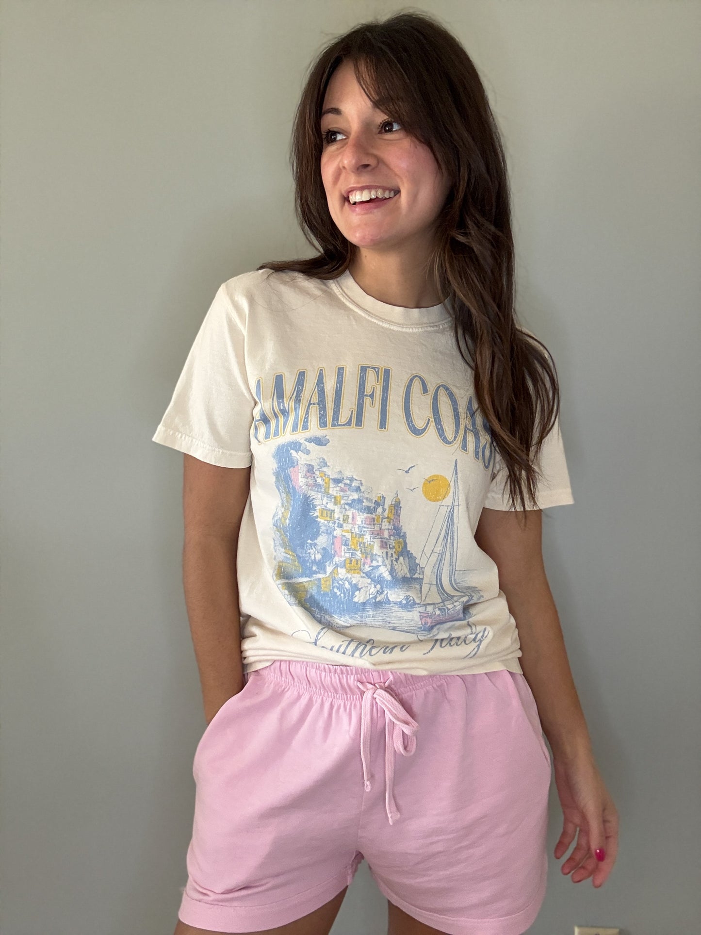 Amalfi Coast Italy Graphic Tee