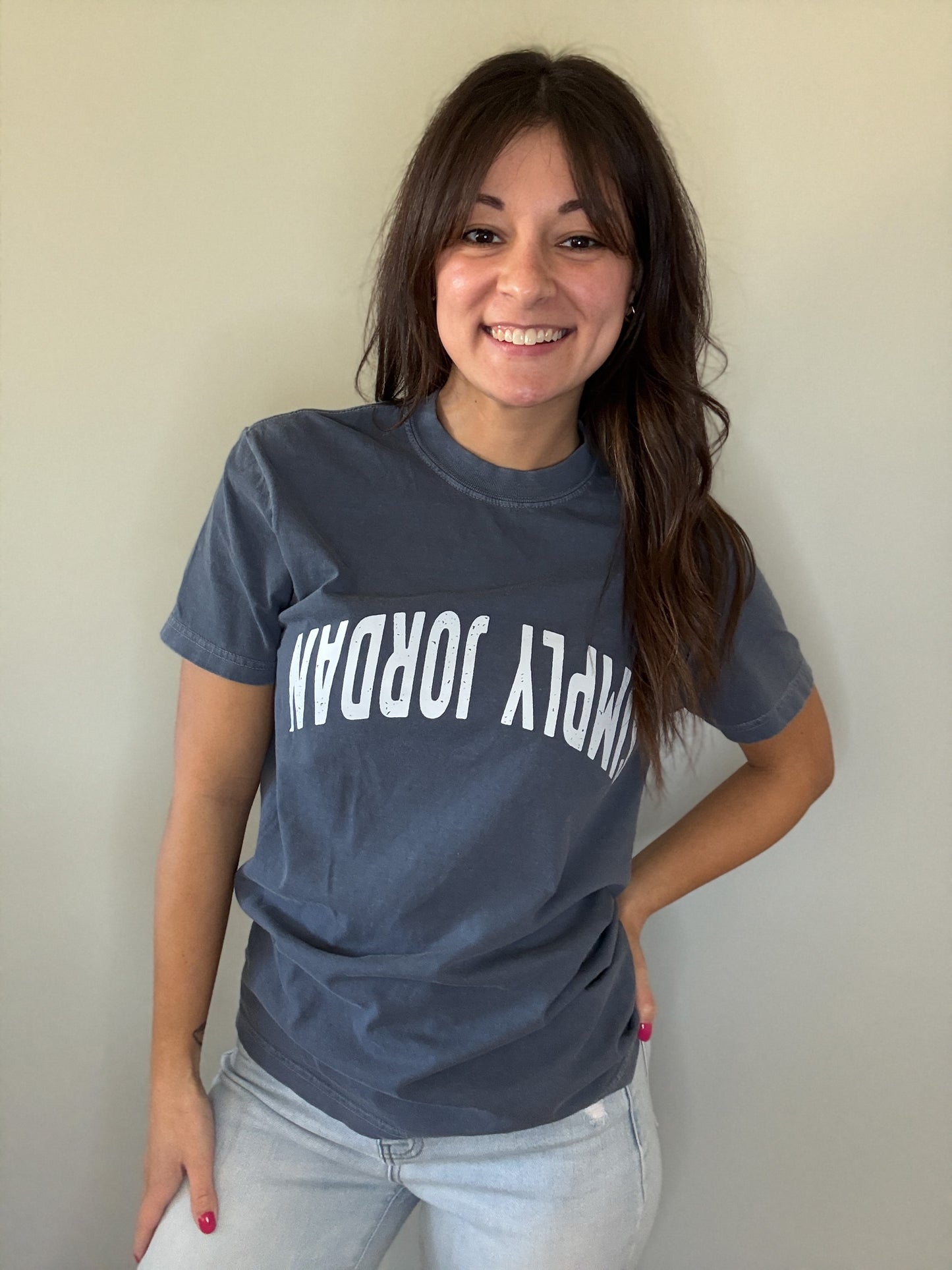 Upside Down Logo Graphic Tee