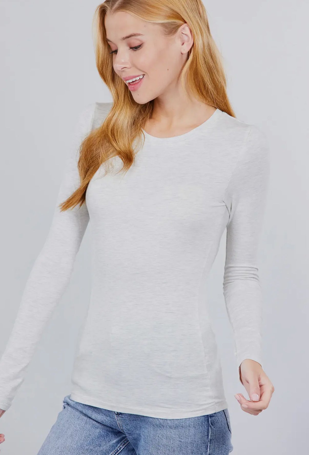 Crew Neck Long Sleeve