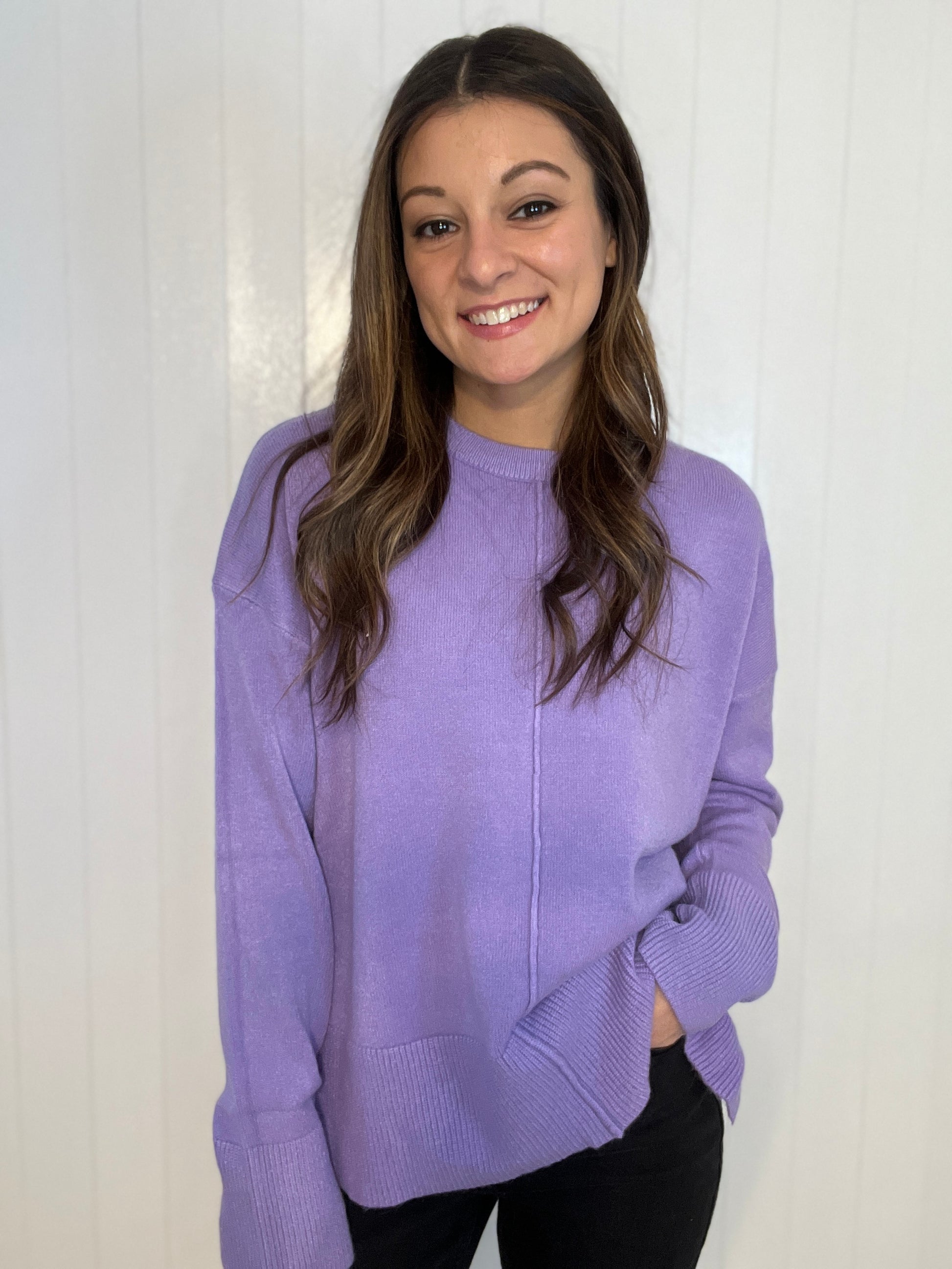 Women's Iris Wool Sweater In