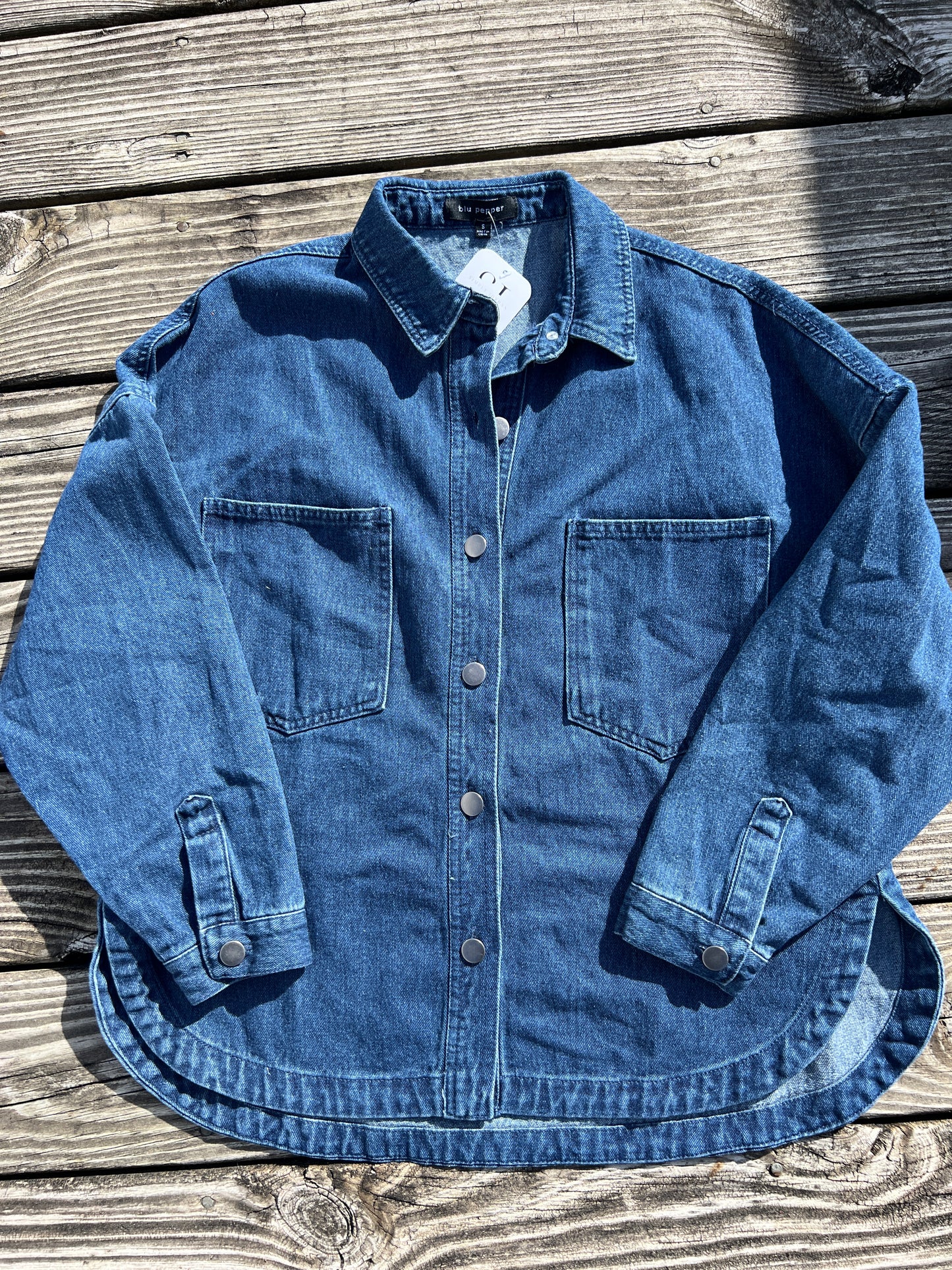 Oversized Denim Shacket