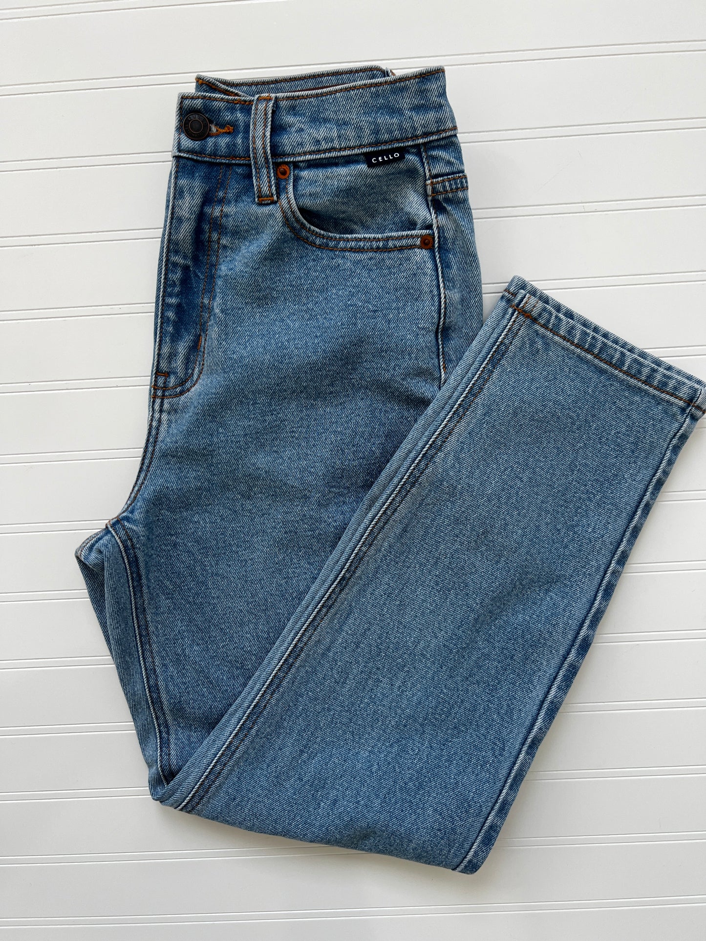 High Rise Mom Crop Jean