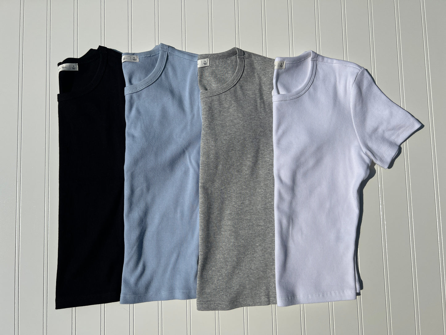 Ribbed Baby Tee