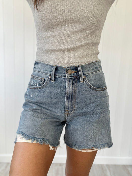 High Rise Boyfriend Short