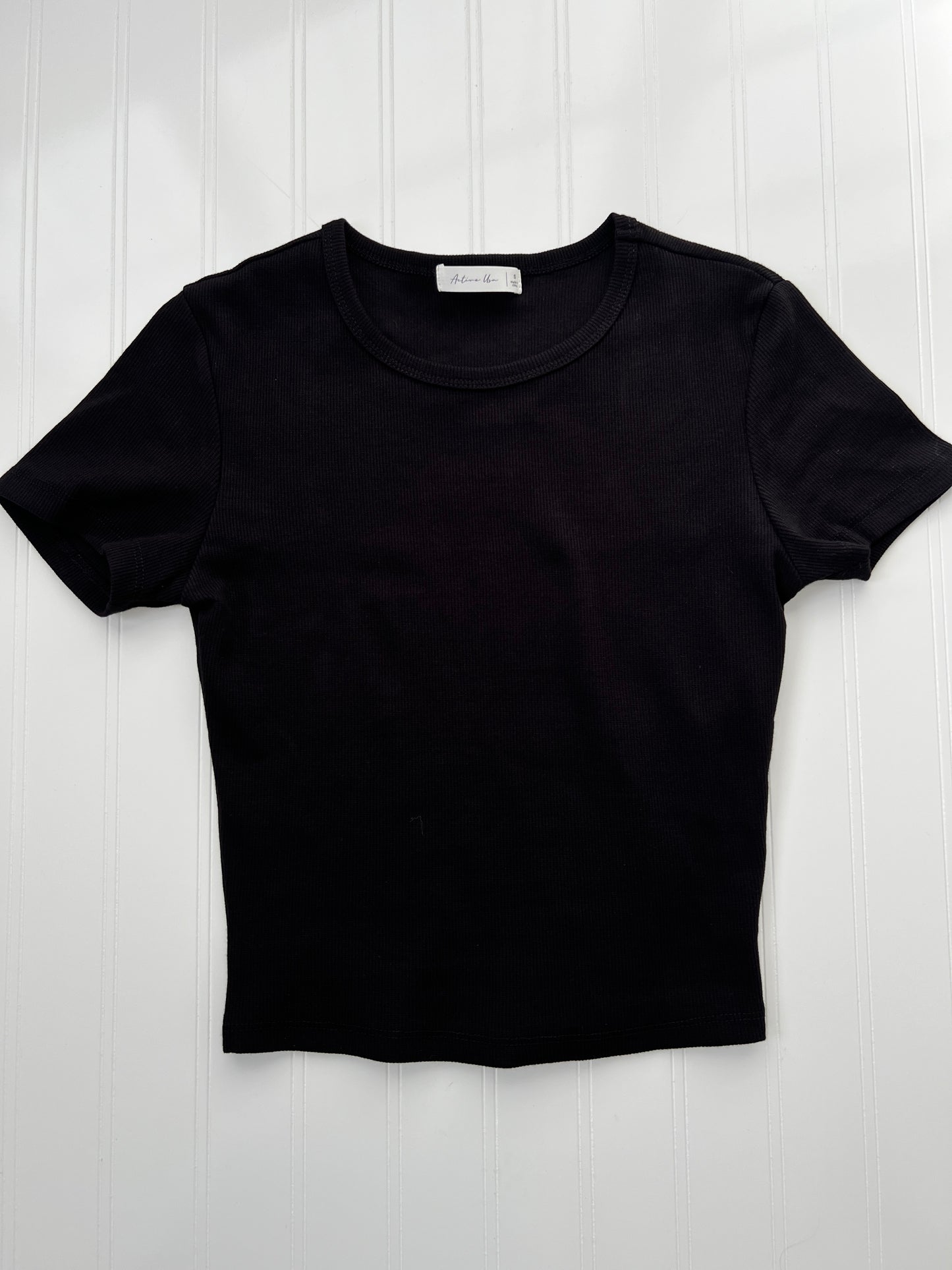 Ribbed Baby Tee