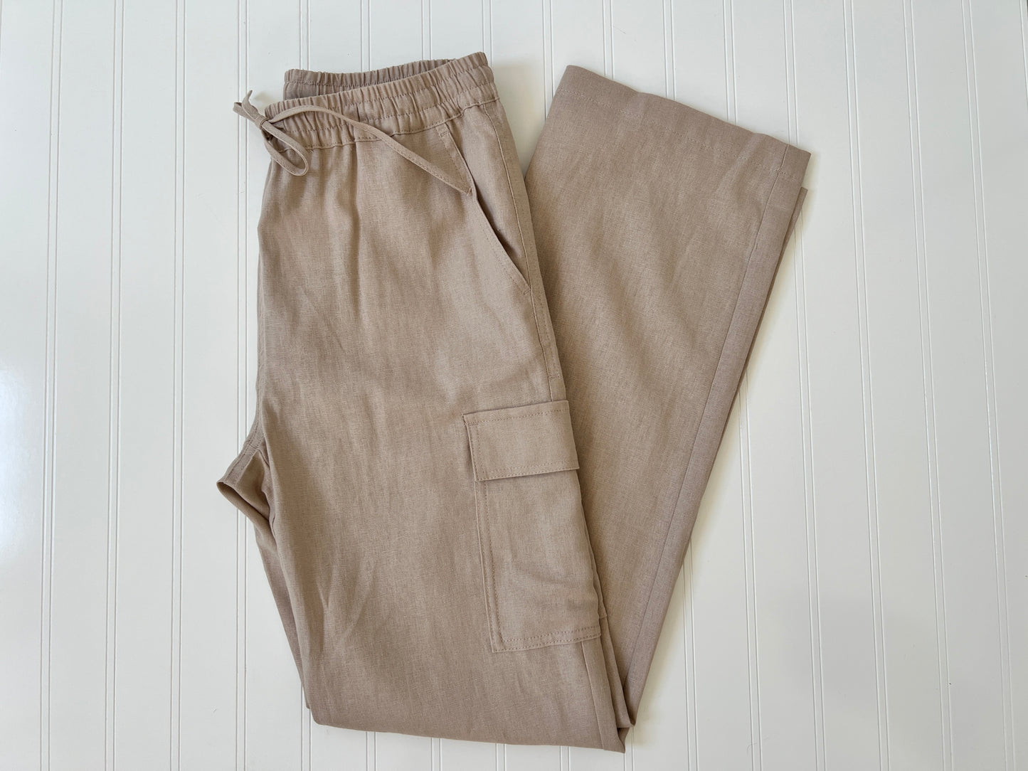 Linen Cargo Pant