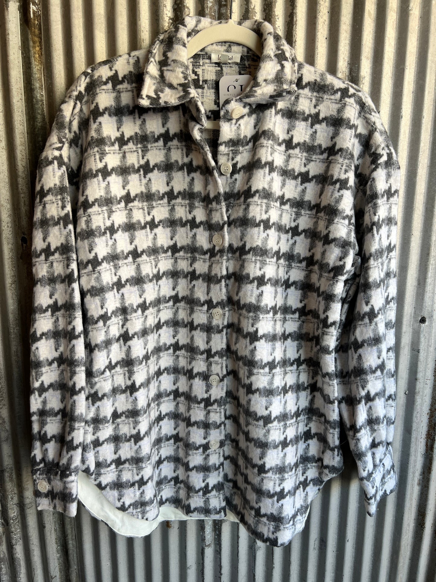 Houndstooth Shacket